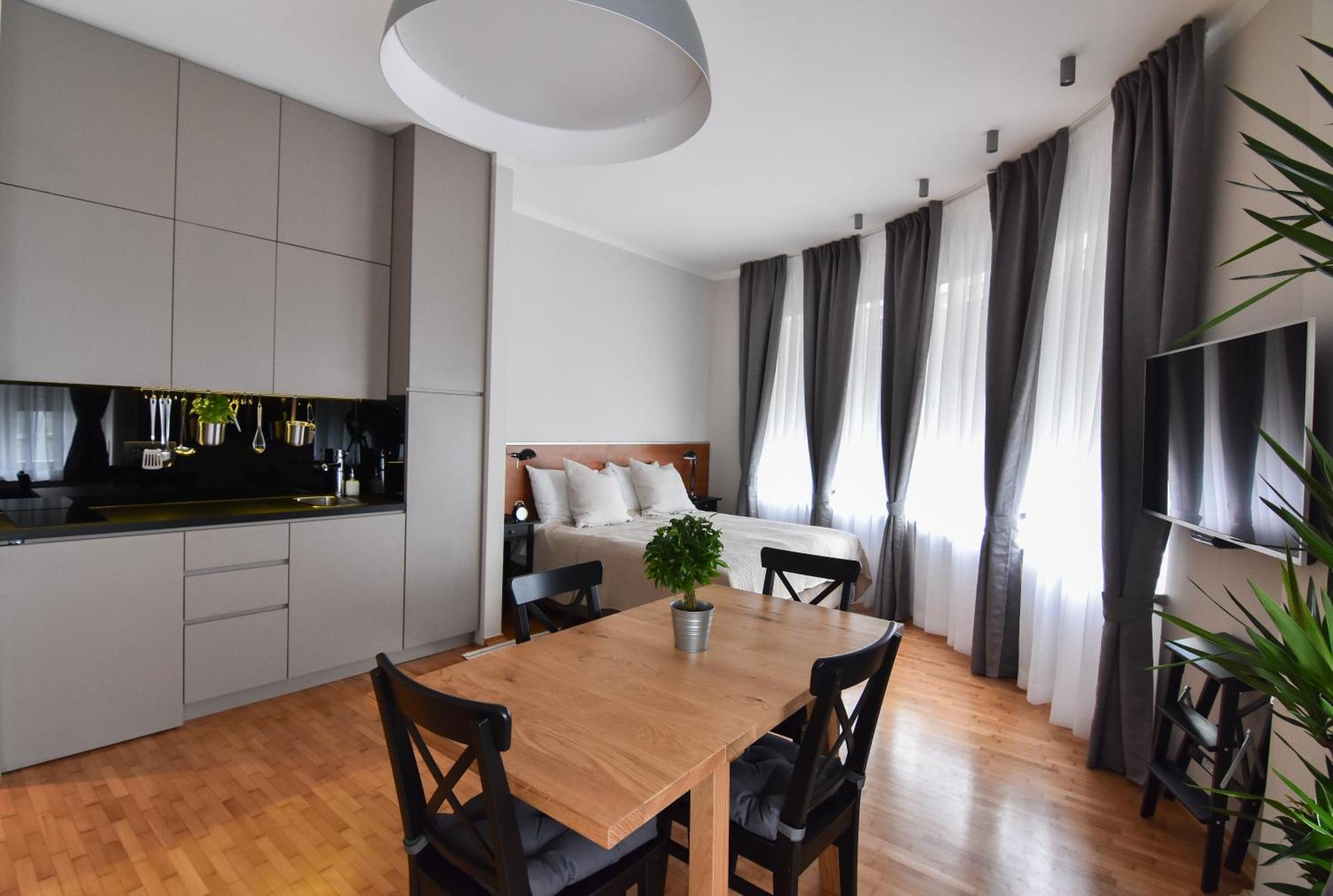 Karlo Main Square Apartments Zagreb Ngoại thất bức ảnh